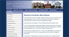 Desktop Screenshot of dextermaine.org